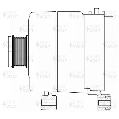 Генератор СТАРТВОЛЬТ LG 2613