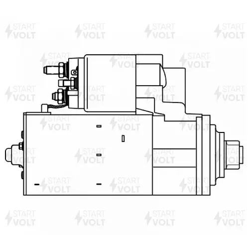 Стартер СТАРТВОЛЬТ LST 1706