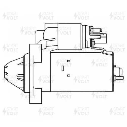 Стартер СТАРТВОЛЬТ LST 1704