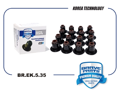 Колпачки маслосъемные BRAVE BR.EK.5.35