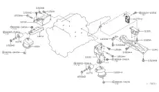 Подушка крепления двигателя NISSAN 11220CG110