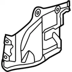 Подкрылок NISSAN 648391AA0A