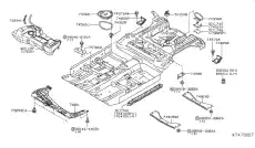 H5211EM3MA КРОНШТЕЙН БАМПЕРА NISSAN