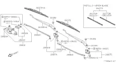 Щетка стеклоочистителя 28890VB010 NISSAN
