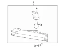  УКАЗАТЕЛЬ ПОВОРОТА 95563118502 PORSCHE