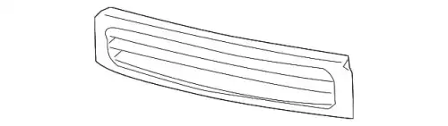 Решетка бампера PORSCHE 95550568300