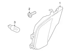  УКАЗАТЕЛЬ ПОВОРОТА 95563103401 PORSCHE