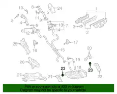 Хомут глушителя PORSCHE 95511110822