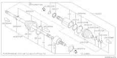  BAFFLE PLATE \ 28337SA000 SUBARU