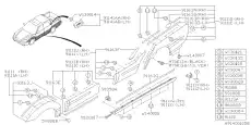 91085TA030 КЛИПСА 91085TA030 SUBARU