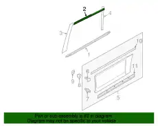 8391565J010CB Наклейка двери SUZUKI