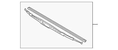 Щетка стеклоочистителя 3834080J71 SUZUKI