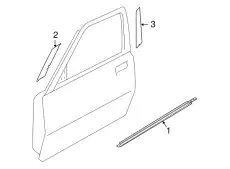 8392180J000CB НАКЛЕЙКА НА ДВЕРЬ SUZUKI