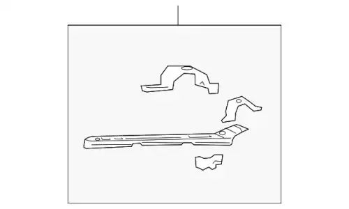 КРОНШТЕЙН РАДИАТОРА 53202-42010 TOYOTA / LEXUS