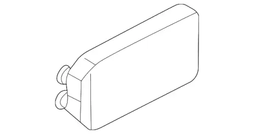Радиатор печки VAG 4B1819031C