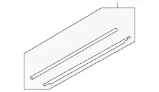  (8 гр.), (AUDI), Уплотнитель двери 4F0853284G2ZZ VAG
