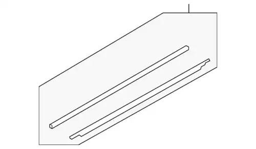  (8 гр.), (AUDI), Уплотнитель двери 4F0853284G2ZZ VAG