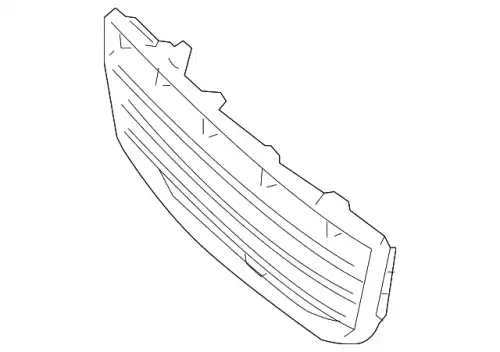 Решетка бампера VAG 1K0853677C9B9