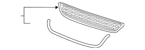 Решетка бампера VAG 5C68536779B9