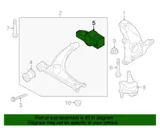 Рычаг подвески VAG 3C0199231F