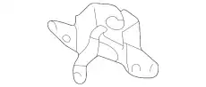 ЗАМОК КАПОТА/SCHLOSS 3B0823509AB VAG