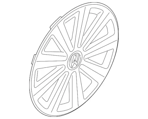 5N0601147 VZN КОЛПАК КОЛЕСА VAG