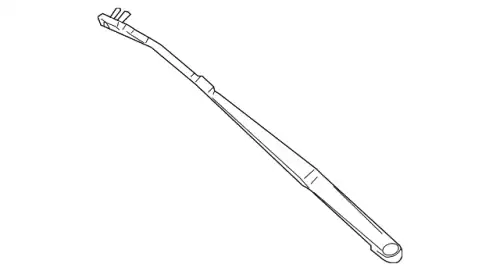 (AUDI), PЫЧАГ ЩЕТКИ СТЕКЛООЧИСТИТЕЛЯ 8P1955408A VAG