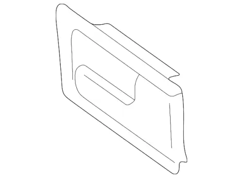 Ручка двери VAG 701837020A01C