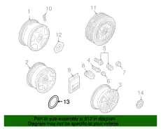 4Z7601165A 7ZJ КОЛПАК КОЛЕСА VAG