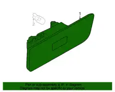 (8 ГР.), (VW), ФОНАРЬ, БОКОВОЙ 3B0945071 VAG