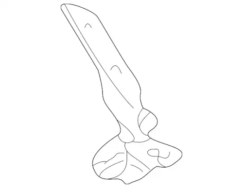  ПЕТЛЯ КАПОТА ЛЕВАЯ 1J0823301 VAG