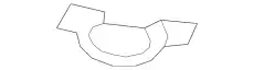 (8 гр.), (AUDI), Планка/накладка/молдинг 4L0807490 VAG
