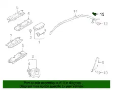 WHT000868 ГАЙКА ПРИВАРНАЯ VAG