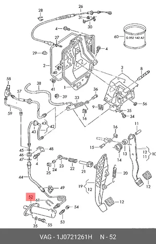 Цилиндр сцепления VAG 1J0.721.261H
