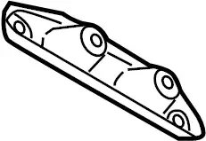 крепление глушителя VW 1K0253144AD VAG