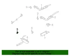 муфта глушителя универсальная D65,L90 8A0253139A VAG