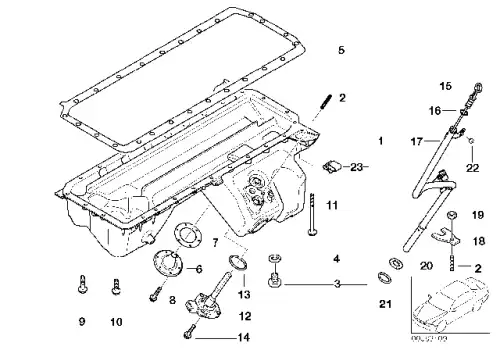Уплотнительное кольцо !A12X17-AL, ISO 7603 \BMW 3' E36, E46, 5' E34, E39, 7' E32, E38, E 07 11 9 963 150