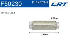 Гофра глушителя LRT F50230 L= d=