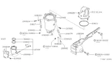 Прокладка коллектора NISSAN 20822-01M00