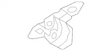 опора глушителя 7L0253144D VAG