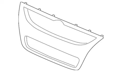 Решетка радиатора VAG 7L6853651L3Q7