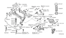 ТЯГА ЗАДНЕЙ ПОДВЕСКИ - 551A1EA500 NISSAN