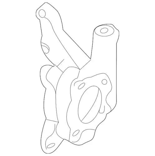 Кулак поворотный MITSUBISHI MR491322