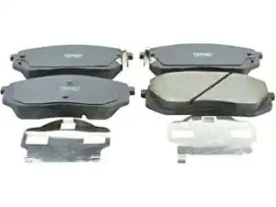 Тормозные колодки дисковые MOBIS 581011DA00