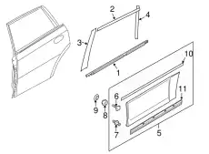  НАКЛЕЙКА ДВЕРИ 8391765J010CB SUZUKI