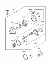  Hyundai/Kia 4746139000 Сальник дифференциала MOBIS