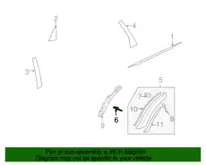 ЗАКЛЕПКА MR328796 MITSUBISHI