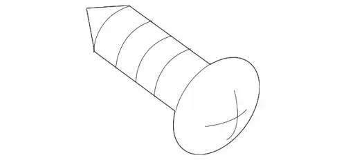  MITSUBISHI САМОРЕЗ MF453031