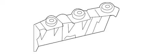 (8 гр.), (AUDI), Направляющий элемент 8P0807184B VAG