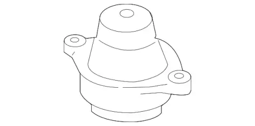  (AUDI), PЕЗИНОВАЯ ПОДУШКА 4E0199267T VAG